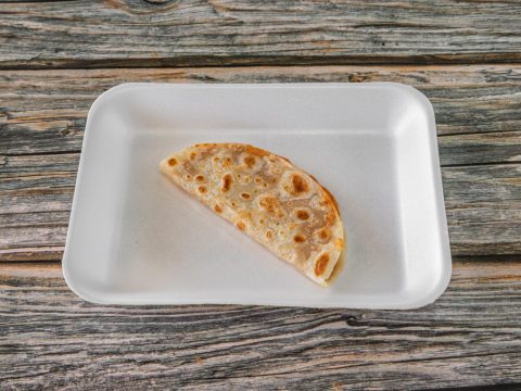 Taco de Frijol con queso